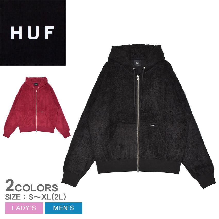 miss 新品未使用　HUF パーカー　黒　2XL ジップパーカー 23751910-1.jpg