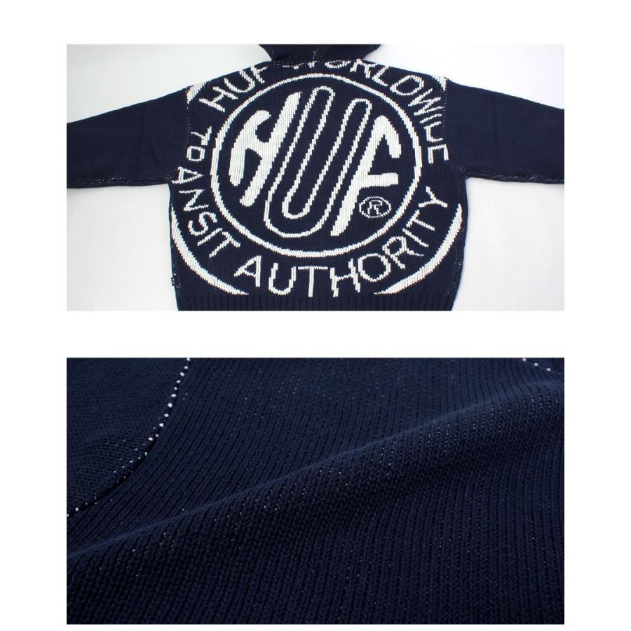 HUF（ハフ） ニットパーカー メンズ レディース HUF KN00560 ホワイト 
