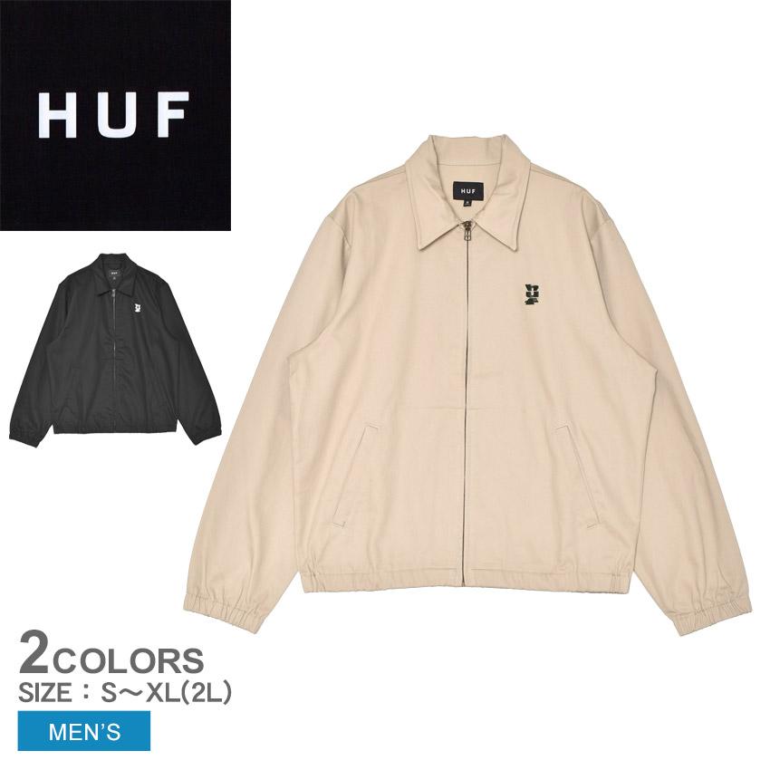 HUF（ハフ） ジャケット メンズ HUF JK00470 ブラック 黒 ベージュ 