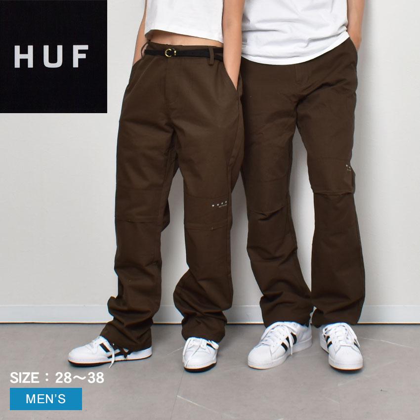 新品 HUF メンズ ドローストリング イージーパンツ ボトムス Lサイズ