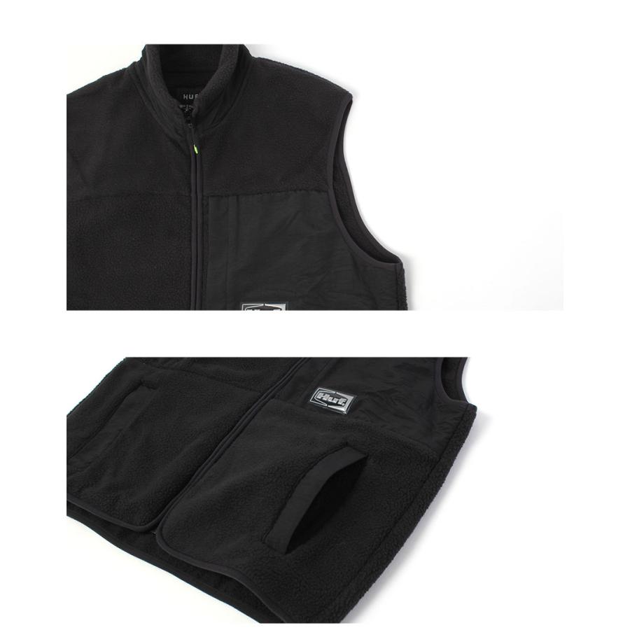 HUF（ハフ） ボアベスト メンズ HUF JK00444 ブラック 黒 ベスト 
