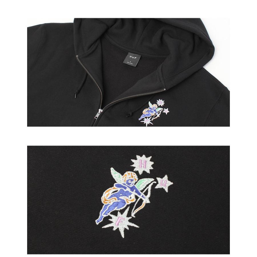 HUF ハフ パーカー メンズ PF00724 ブラック 黒 トップス