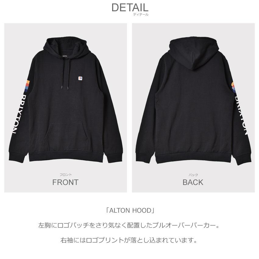 BRIXTON（ブリクストン） パーカー メンズ ALTON HOOD BRIXTON 02852