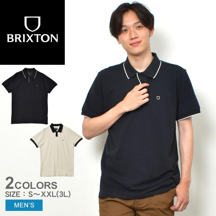 Brixton ポロシャツ ニット M BRIXTON ブリクストン 半袖ポロシャツ メンズ PROPER S/S POLO