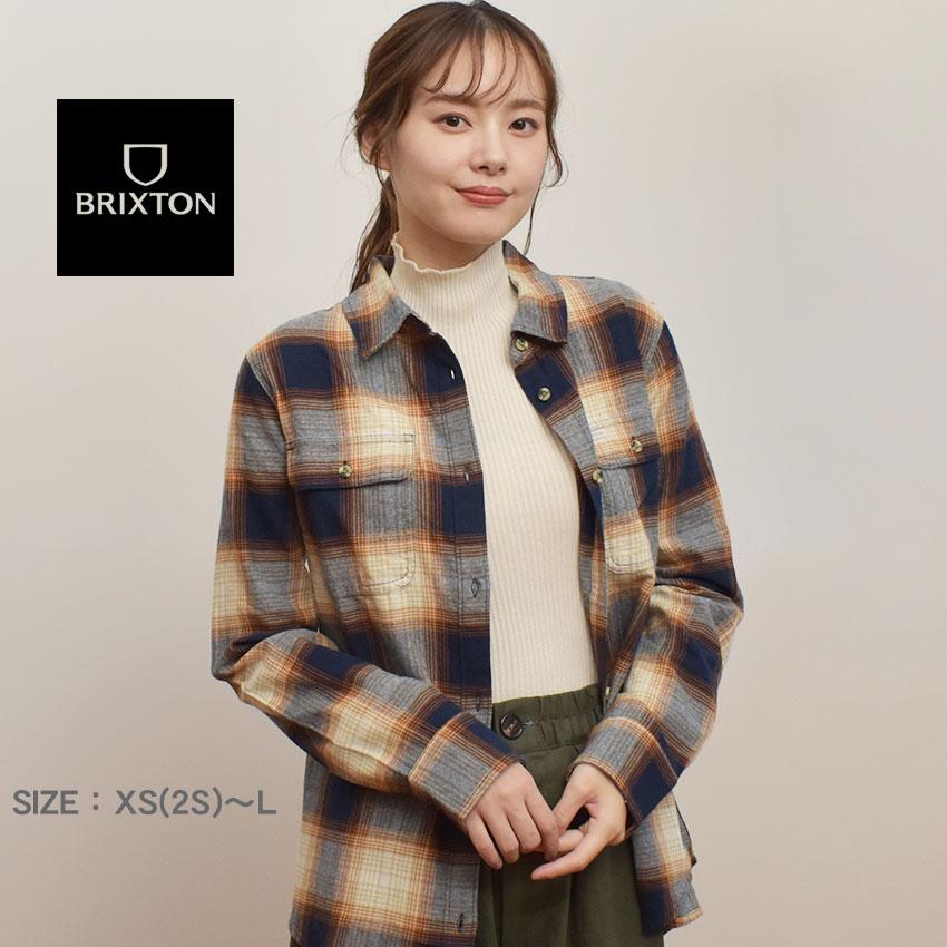 BRIXTON 送料無料 ブリクストン カジュアルシャツ レディース BOWERY W 