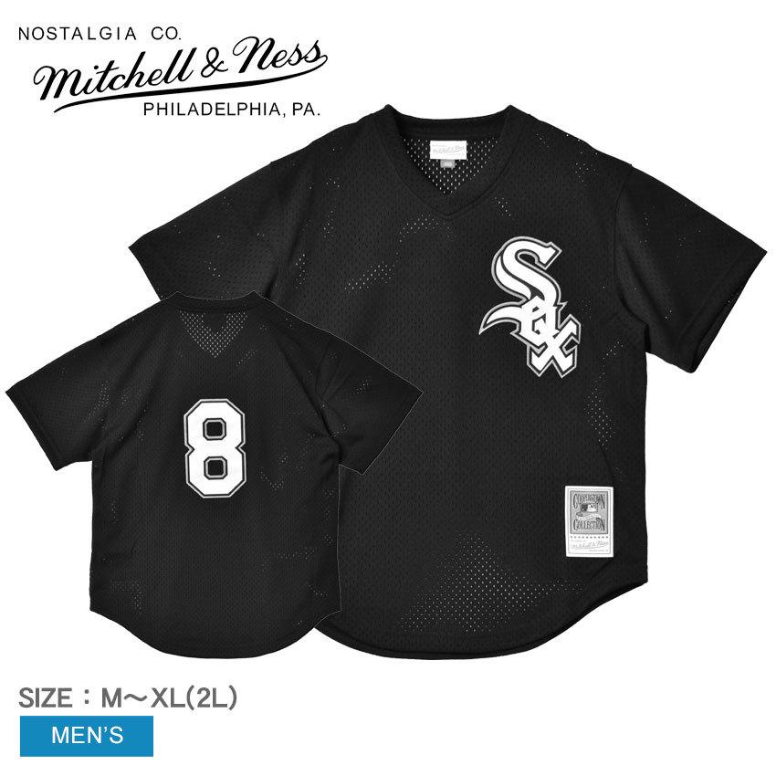 Mitchell&Ness - ミッチェルアンドネス 制服 メンズ ボージャクソンシカゴホワイトソックス1993 MITCHELL ＆ NESS ABPJ3066-CWS93BJABLCK 爆買 応援グッズ-レプリカユニフォーム