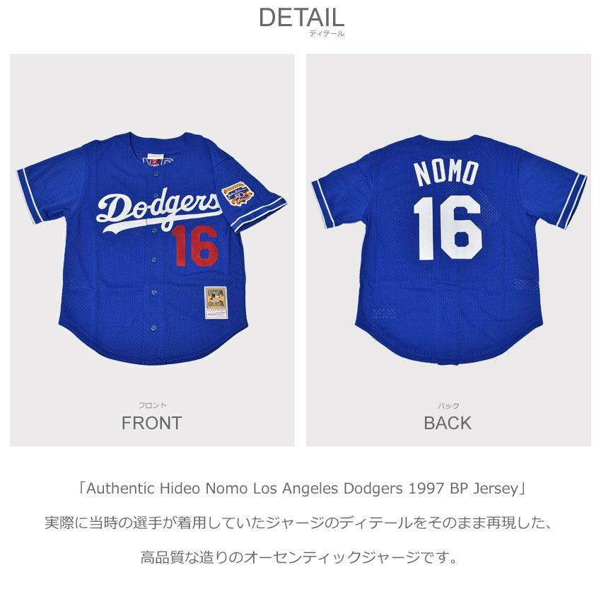 野茂英雄 ユニフォーム ロサンゼルス ドジャース NOMO 16 DNOPS