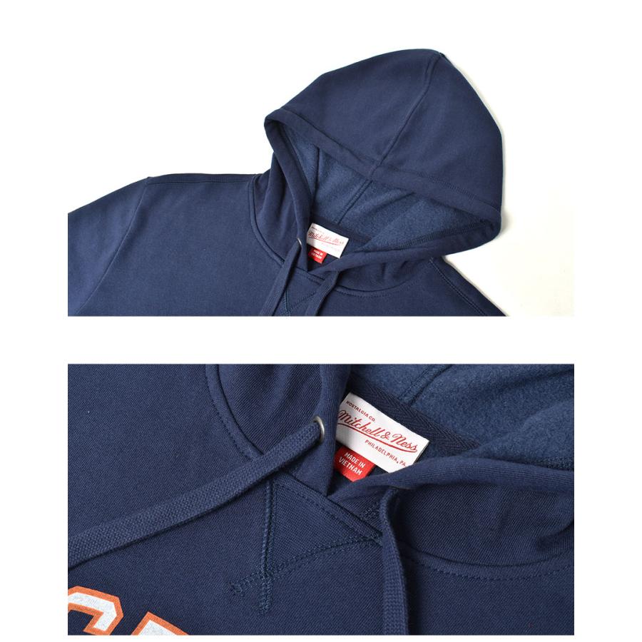 ミッチェルアンドネス パーカー メンズ MLB ヒューストン・アストロズ ショート スリーブ フリース フード MITCHELL ＆ NESS 紺 爆買