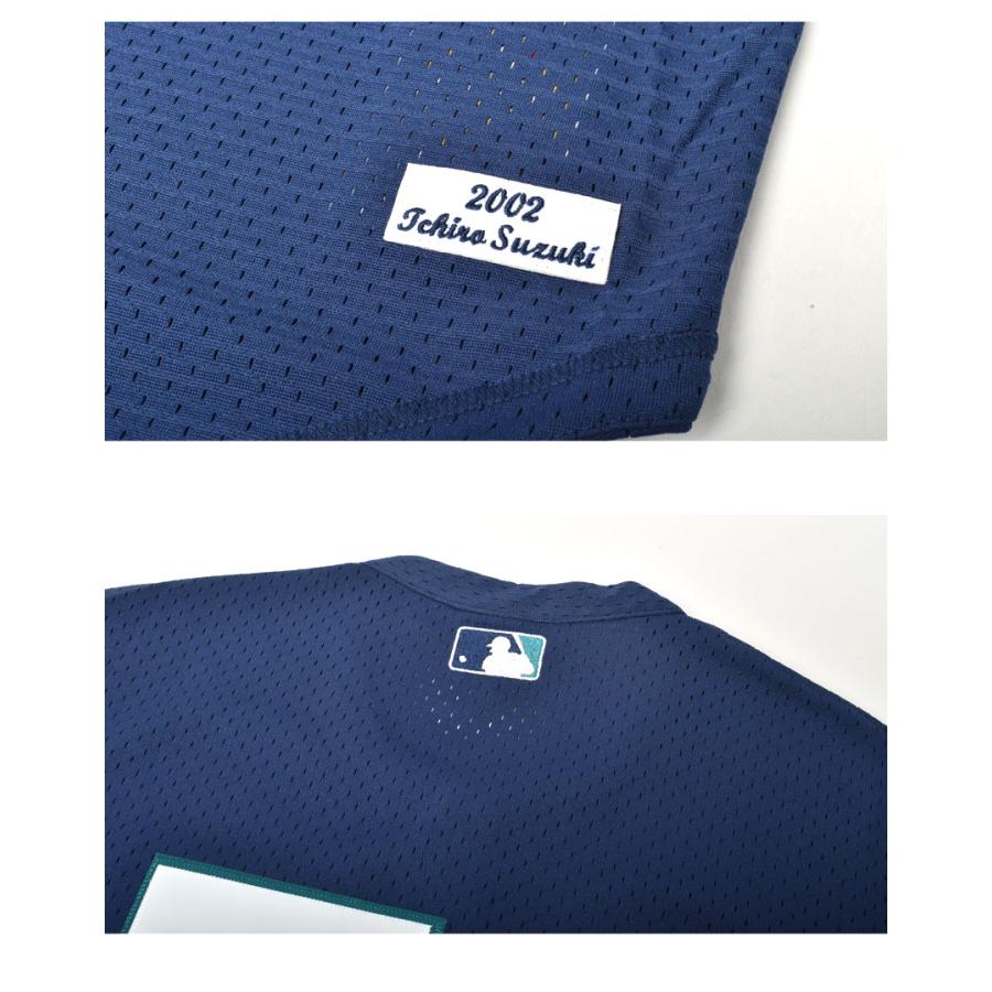 送料無料 ミッチェルアンドネス ユニフォーム メンズ MLB AUTHENTIC ICHIRO SUZUKI SEATTLE MARINERS
