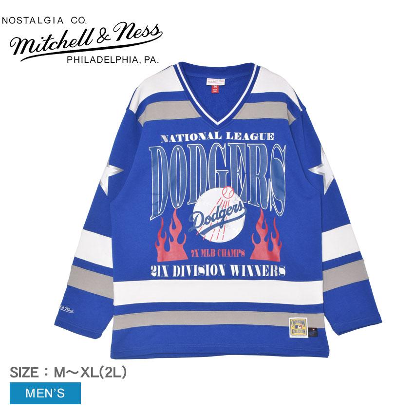 Mitchell&Ness（ミッチェルアンドネス） スウェット メンズ MLB V-NECK 