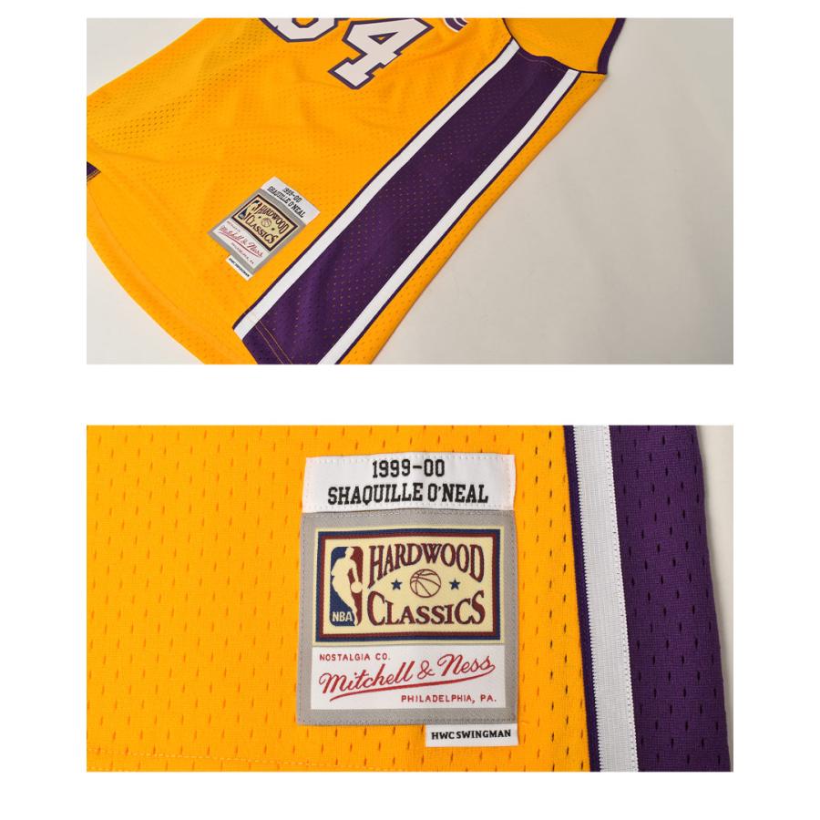 シャキールオニール　スウィングマンジャージ　ミッチェルアンドネス　レイカーズ Mitchell&Ness（ミッチェルアンドネス） ミッチェル＆ネス
