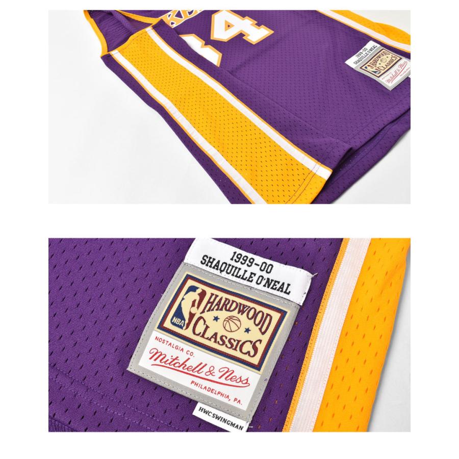 シャキールオニール　スウィングマンジャージ　ミッチェルアンドネス　レイカーズ Mitchell&Ness（ミッチェルアンドネス） ミッチェル＆ネス