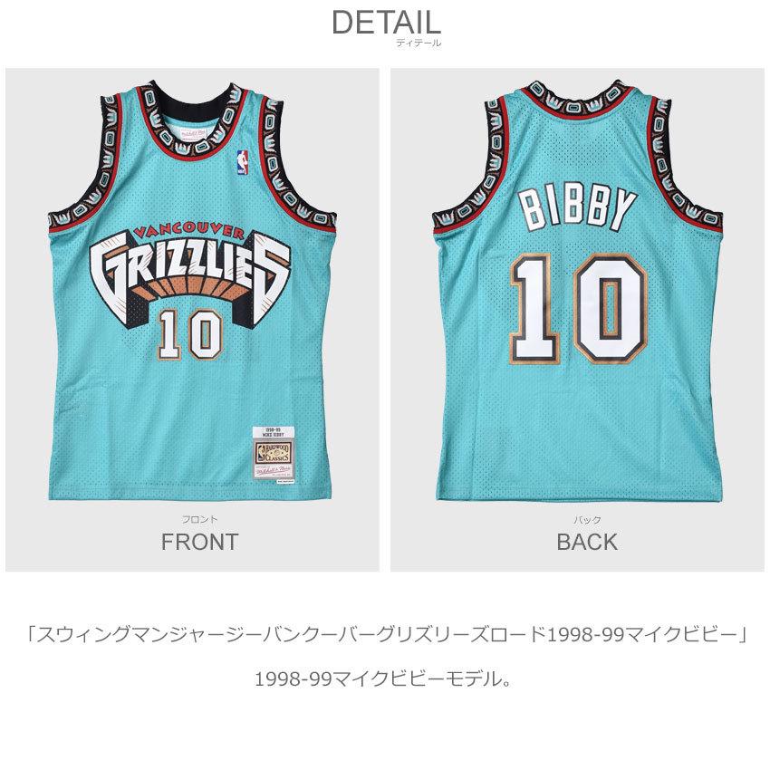 ミッチェルアンドネス ユニフォーム メンズ MITCHELL ＆ NESS SMJYGS18219-VGRTEAL98MBI ブルー NBA バスケットボールジャージ ウエア タンクトップ｜z-mall｜02