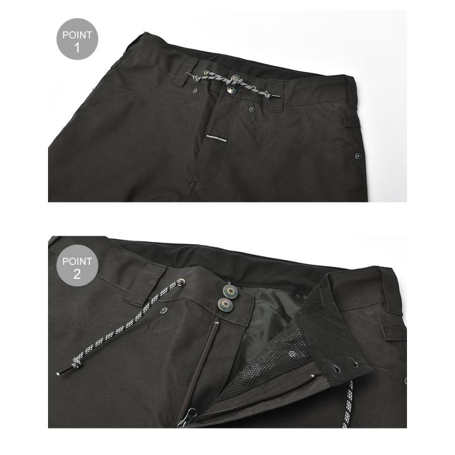 DCシューズ ロングパンツ メンズ リレー パンツ DCSHOECOUSA ADYTP03016 黒 ブラウン ブランド スノボ ズボン ボトムス |slz|の画像