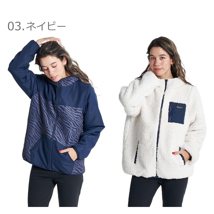 ROXY（ロキシー） ジャケット レディース ANIMAL BOA リバーシブル