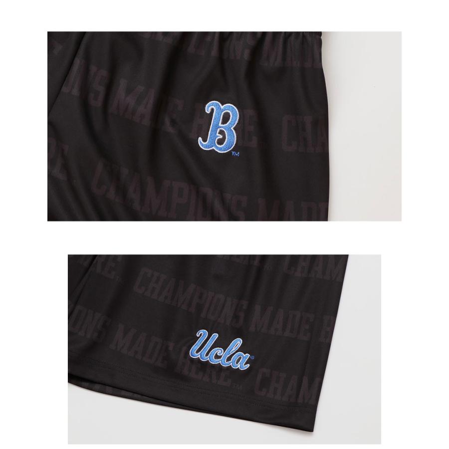 （ゆうパケット可） チャンピオン ボトムス メンズ UCLAショーツ CHAMPION C3-XB561  ネイビー 紺 ウエア バスケ バスパン｜z-mall｜09