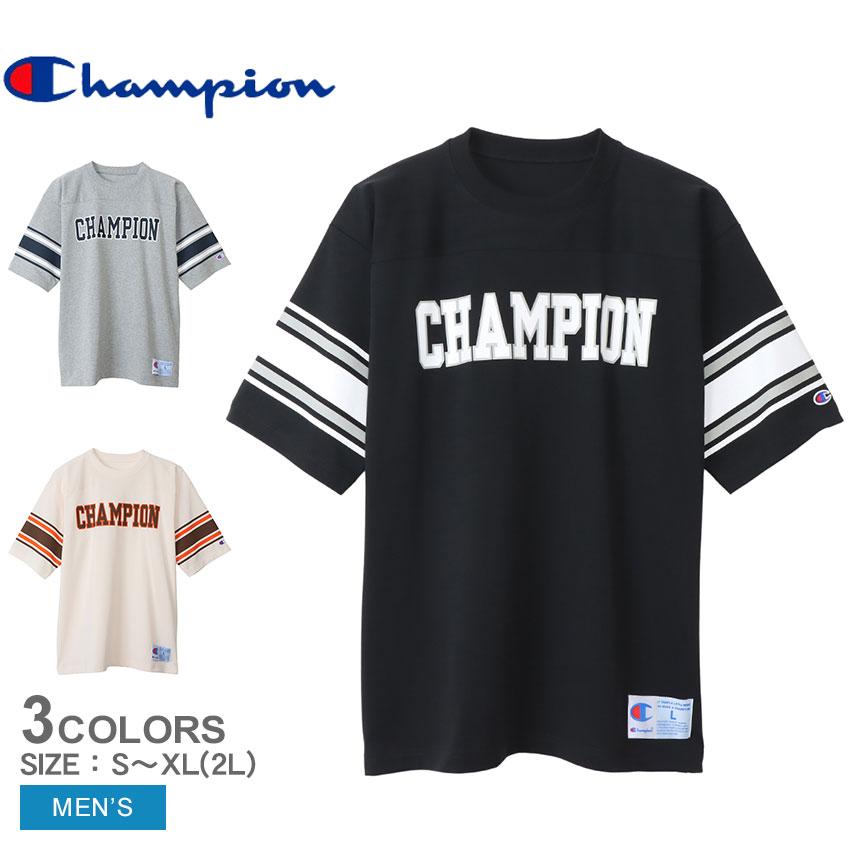 Champion（チャンピオン） 半袖Tシャツ メンズ フットボールTシャツ