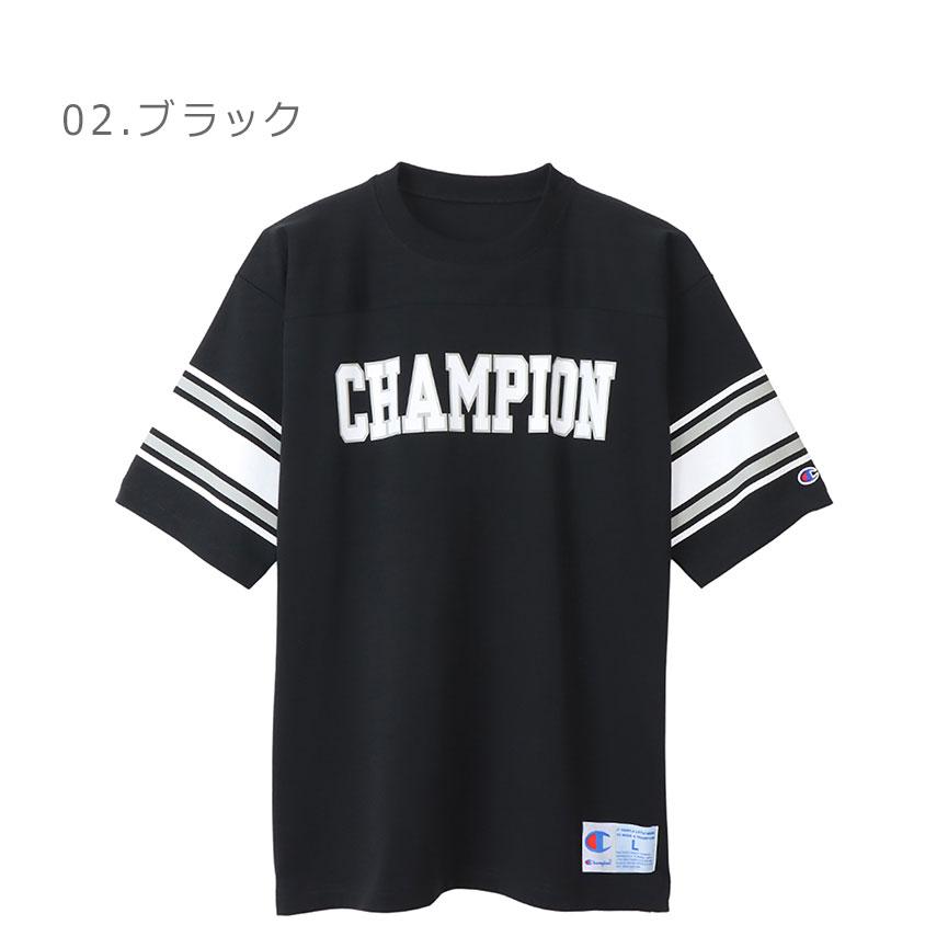 Champion（チャンピオン） 半袖Tシャツ メンズ フットボールTシャツ