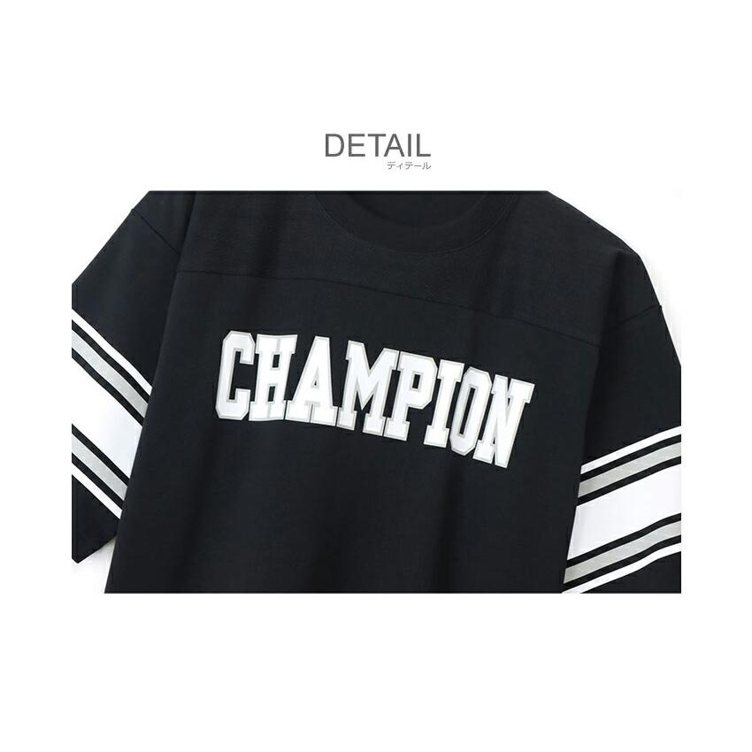 Champion（チャンピオン） 半袖Tシャツ メンズ フットボールTシャツ
