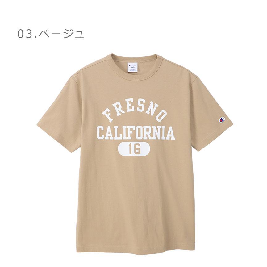 【ゆうパケット可】 チャンピオン 半袖Tシャツ メンズ CHAMPION C3-Z350 ホワイト 白 ネイビー 紺 Tシャツ 半袖｜z-mall｜08