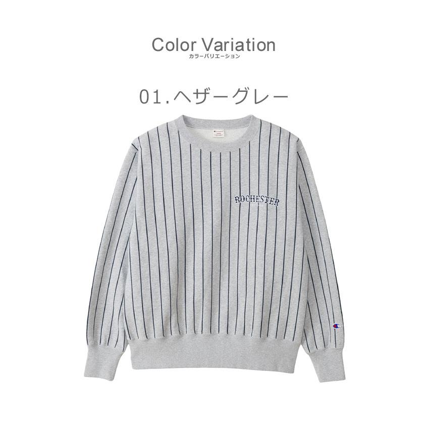売約済み RCS×championコラボ チュニックグレー ルミネ立川チラシ付 Champion（チャンピオン） トレーナー スウェット 「」別注クルー