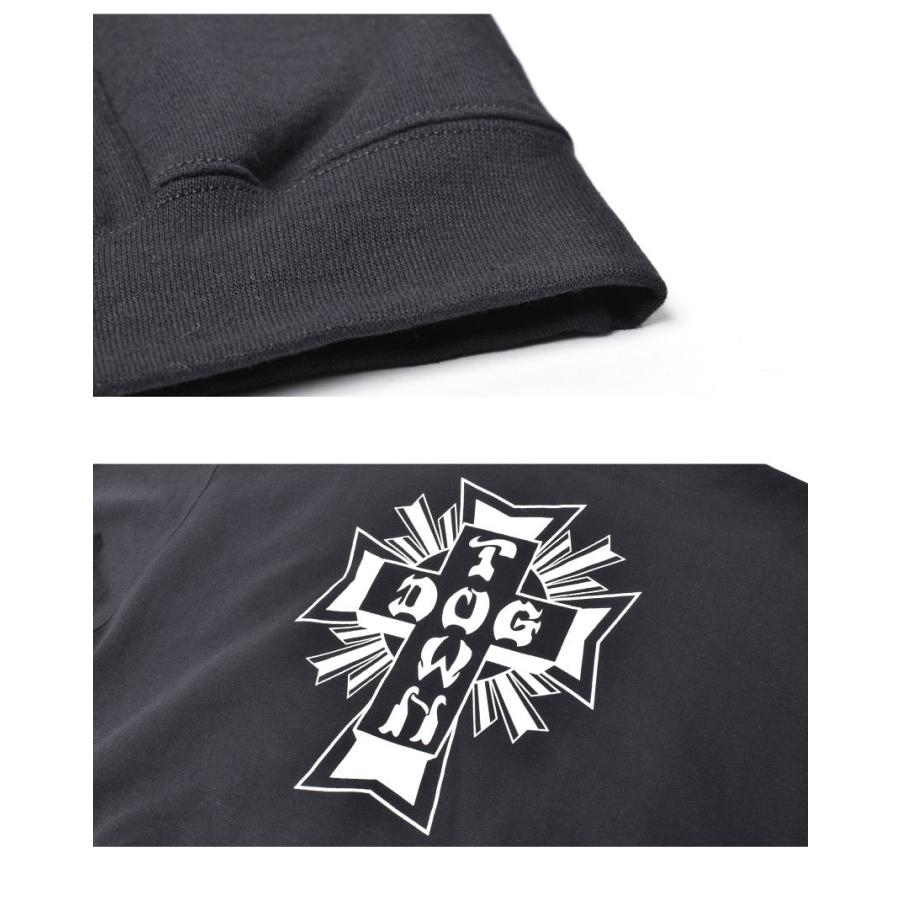 DOGTOWN（ドッグタウン） ドッグ タウン パーカー メンズ クロス ロゴ
