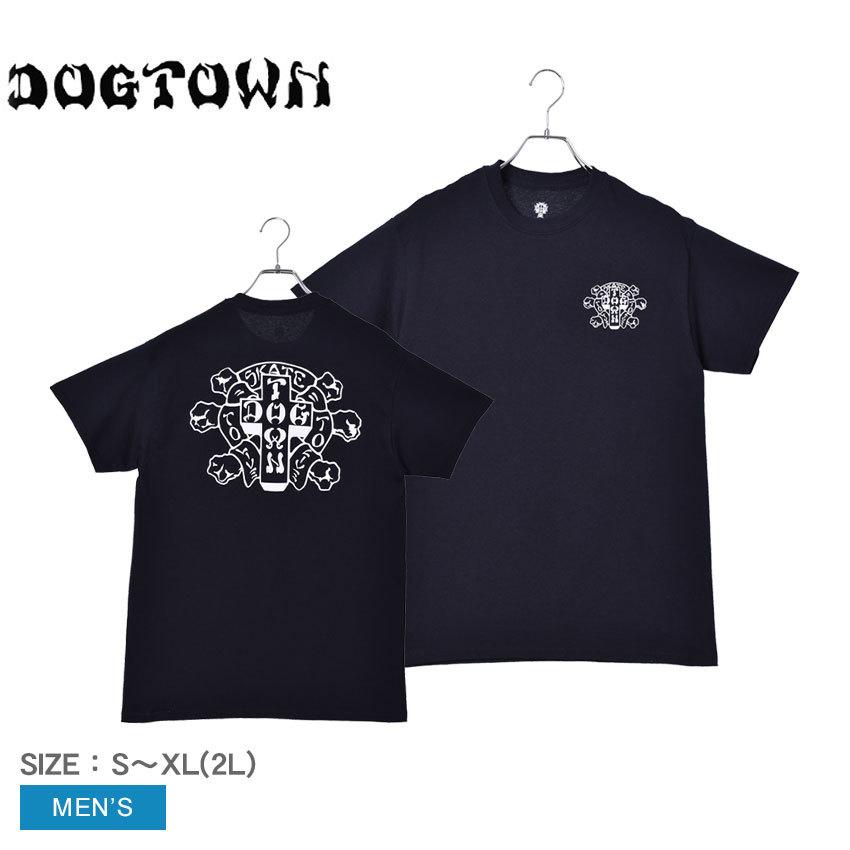 DOGTOWN（ドッグタウン） ドッグ タウン 半袖Tシャツ メンズ SKATE TO