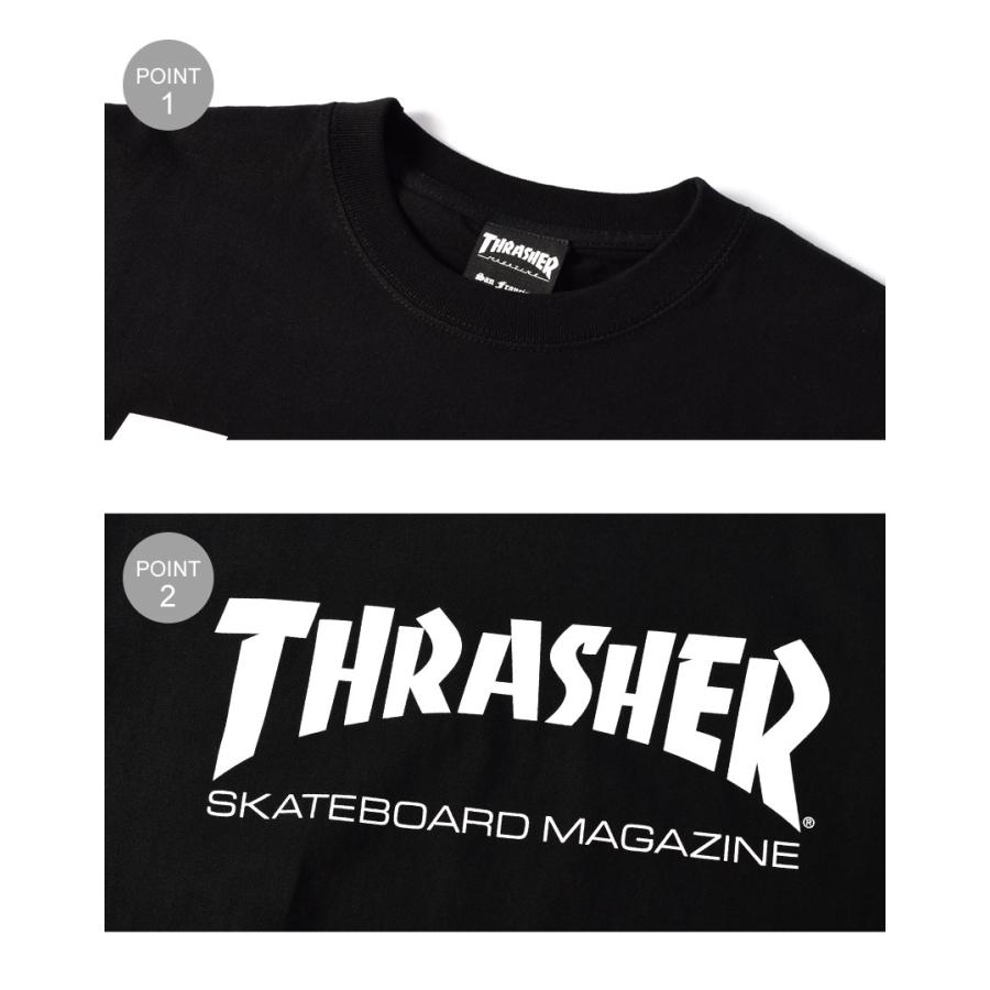 THRASHER（スラッシャー） （ネコポス配送） Tシャツ メンズ MAG LOGO
