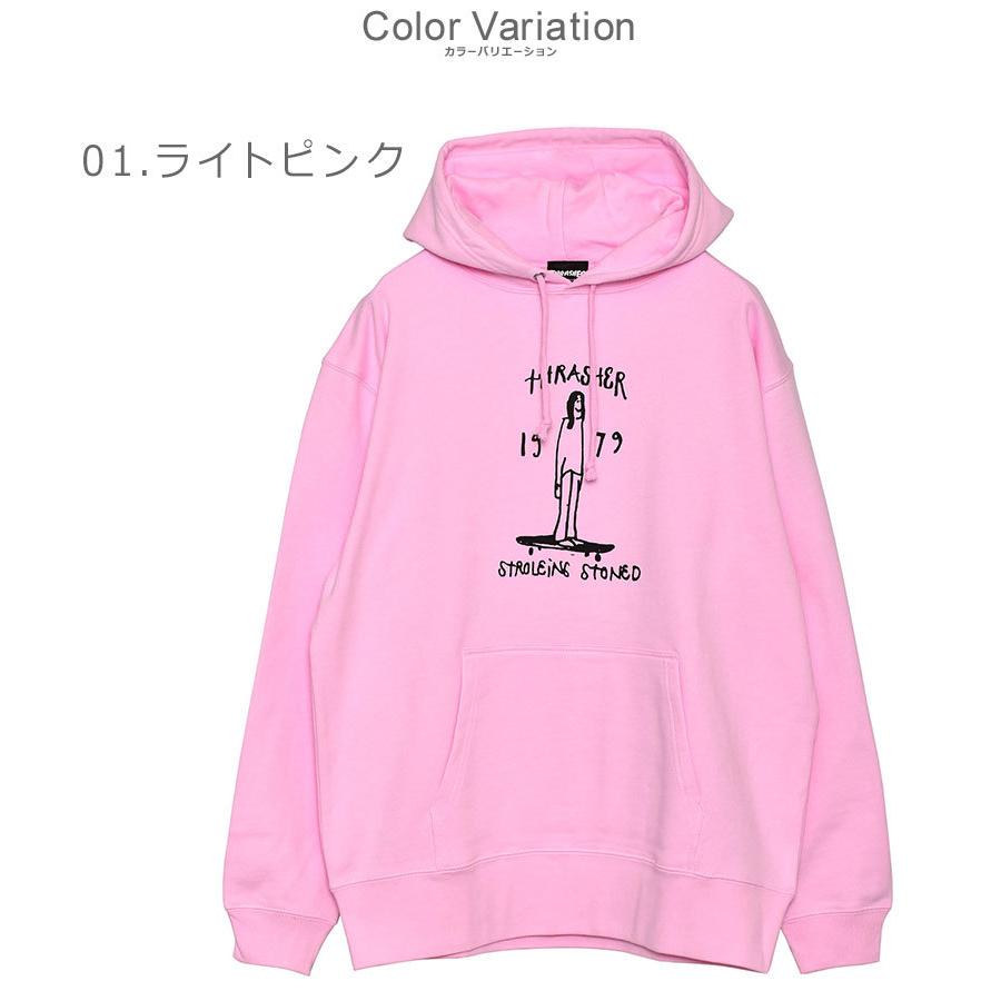 THRASHER（スラッシャー） 送料無料 パーカー メンズ GONZ STROLEING
