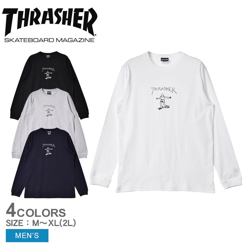 THRASHER（スラッシャー） Tシャツ メンズ ゴンズ ロング スリーブ T