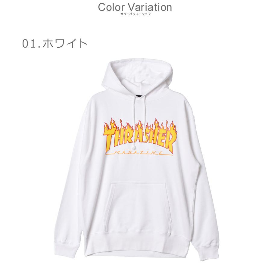 THRASHER（スラッシャー） パーカー メンズ THRASHER TH95130 ホワイト