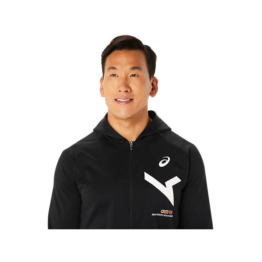 ASICS（アシックス） パーカー メンズ ASICS 2031E266 ブラック 黒