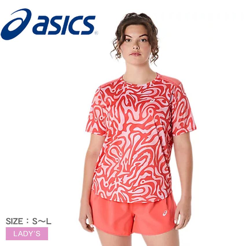 ASICS（アシックス） 半袖Tシャツ レディース ASICS 2012D225 ピンク