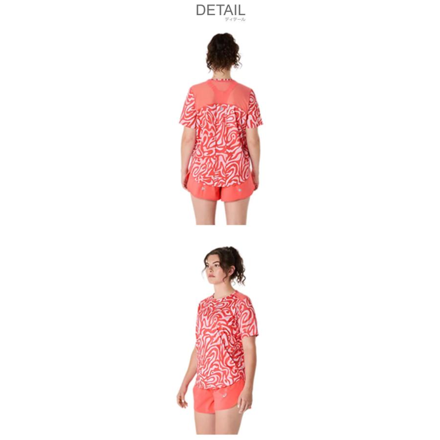 ASICS（アシックス） 半袖Tシャツ レディース ASICS 2012D225 ピンク