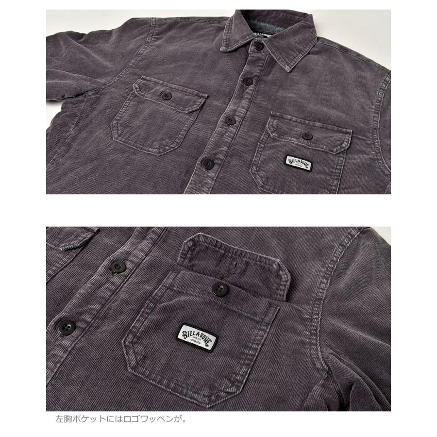 BILLABONG（ビラボン） 長袖シャツ メンズ コーデュロイ ボア シャツ 