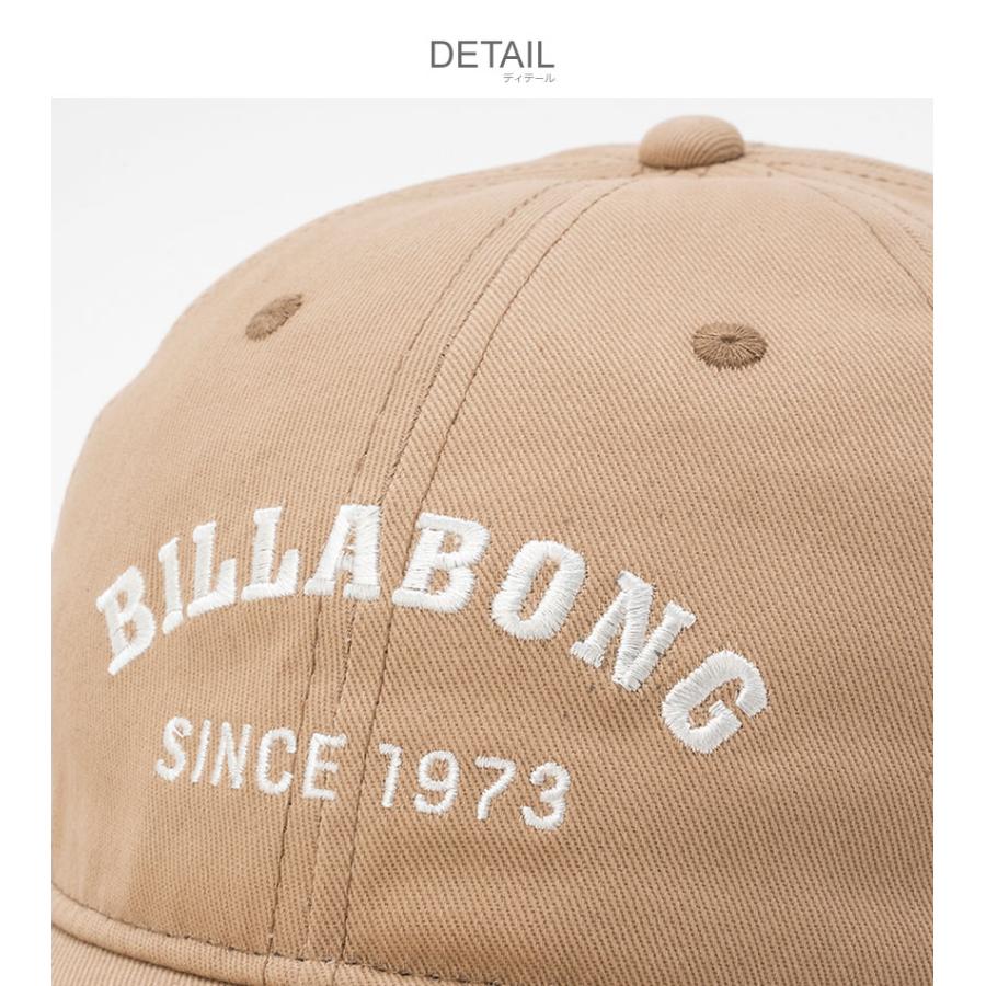 BILLABONG（ビラボン） 帽子 レディース コットン ツイル ロゴ