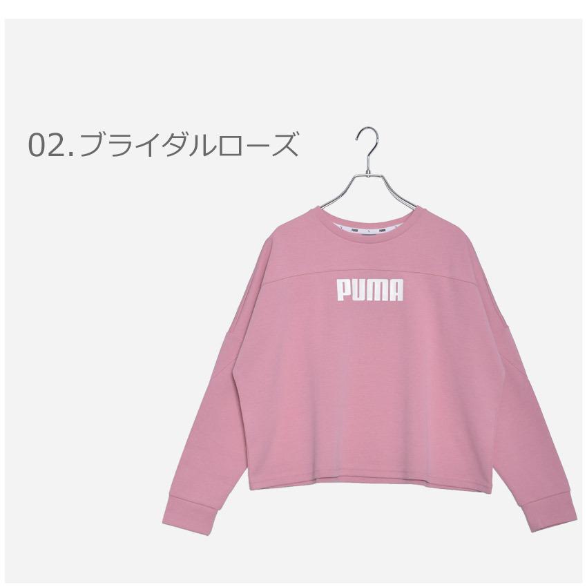 PUMA（プーマ） スウェット レディース クロップドクルースウェット 