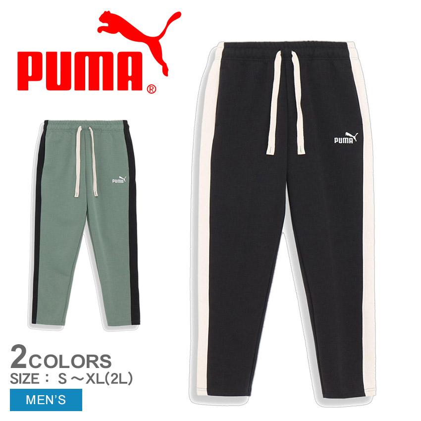 PUMA（プーマ） パンツ メンズ PUMA 677676 ブラック 黒 グリーン 緑