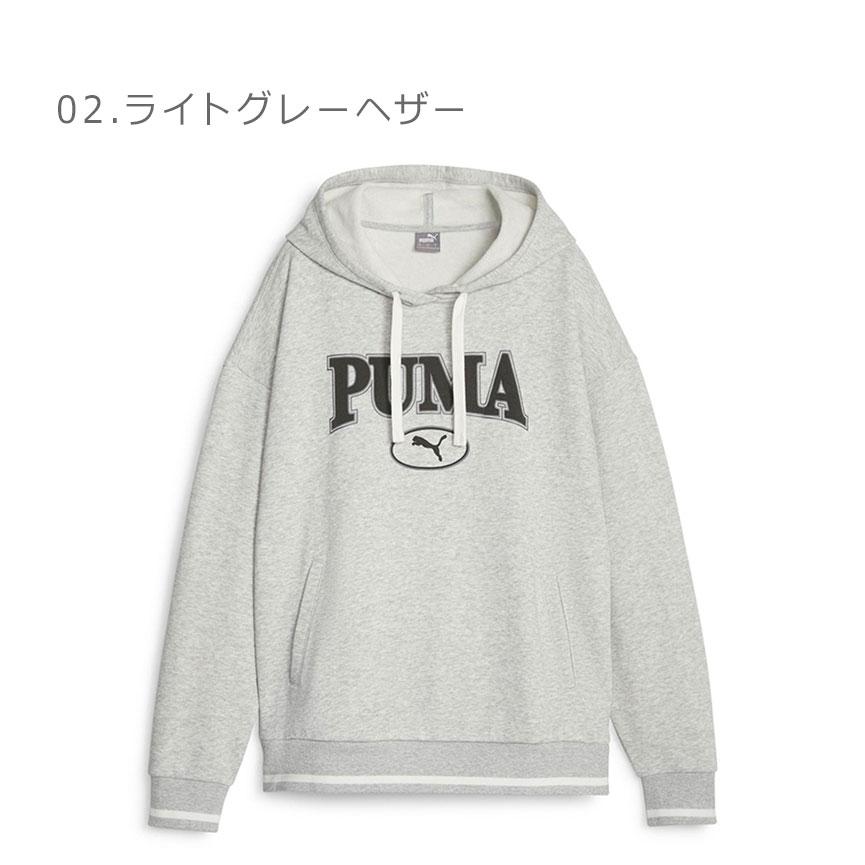 PUMA（プーマ） パーカー レディース PUMA 623332 ブラック 黒 グレー