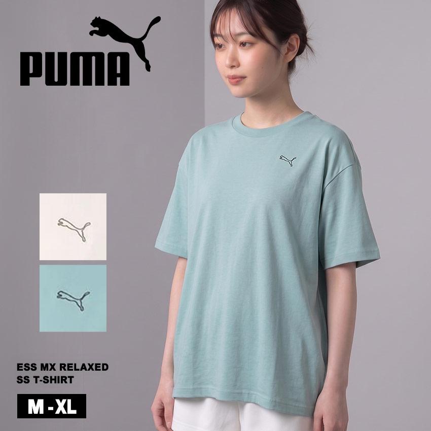PUMA（プーマ） 半袖Tシャツ レディース PUMA 693568 ピンク ブルー 青 
