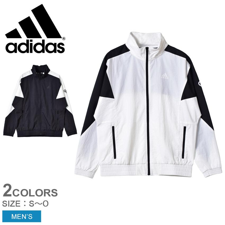 アディダス ジャケット メンズ Adidas Ka195 ブラック 黒 ホワイト 白 アウター アウトドア ウィンドブレーカー ジャケット ジップアップ スポーツ ロゴ 2457 1015 Z Mall ヤフーショッピング店 通販 Yahoo ショッピング