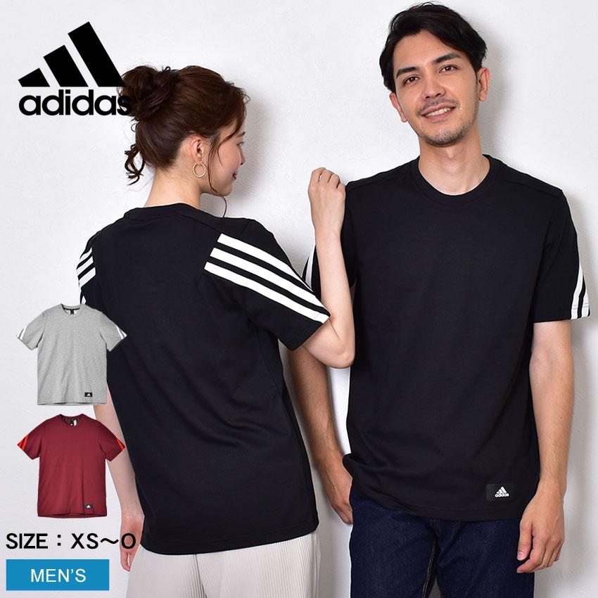 ゆうパケット可 アディダス 半袖tシャツ メンズ Adidas Co093 レッド 赤 グレー ブラック 黒 スポーツ カジュアル ロゴ シンプル ストリート リラックス 2457 1017 Z Mall ヤフーショッピング店 通販 Yahoo ショッピング