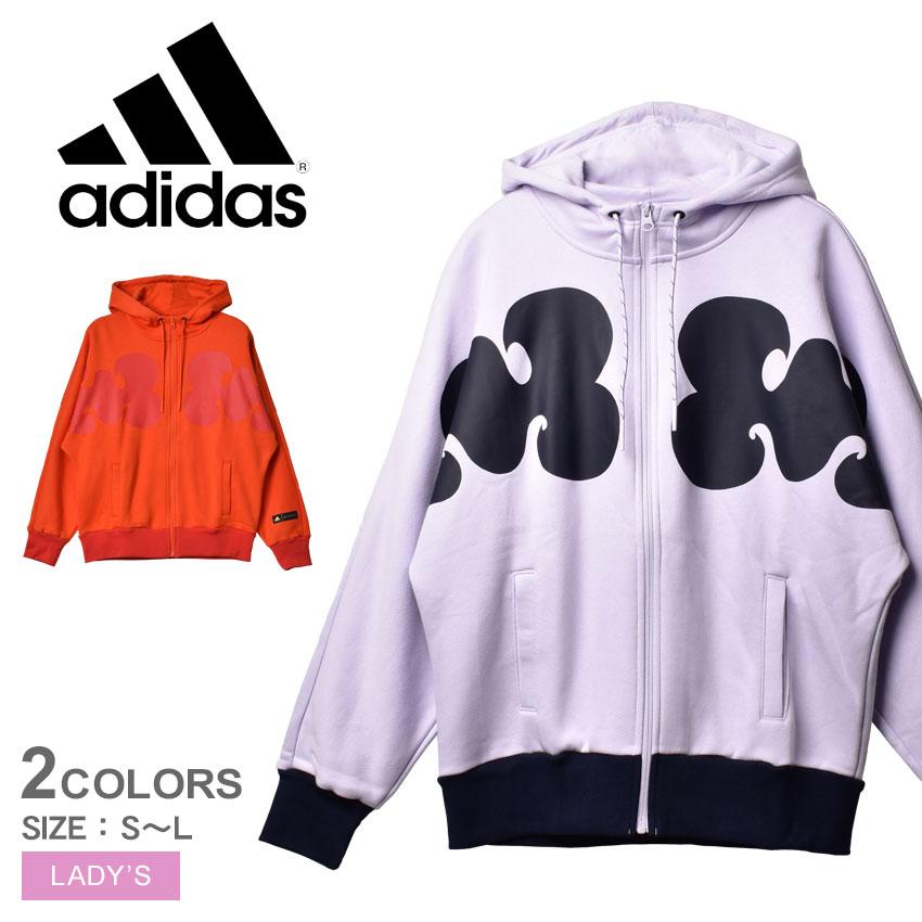 adidas（アディダス） パーカー レディース マリメッコ フーデッド