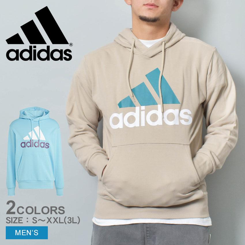 adidas（アディダス） パーカー メンズ ADIDAS NWN51 ブルー ベージュ