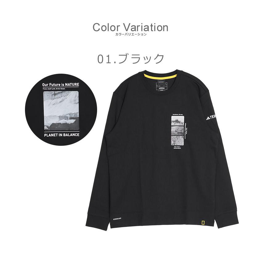 adidas（アディダス） 長袖Tシャツ メンズ レディース ナショナル ジオ