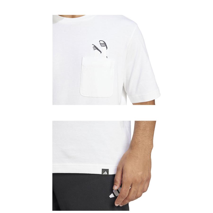 adidas（アディダス） 半袖Tシャツ メンズ ラウンジ サンダル