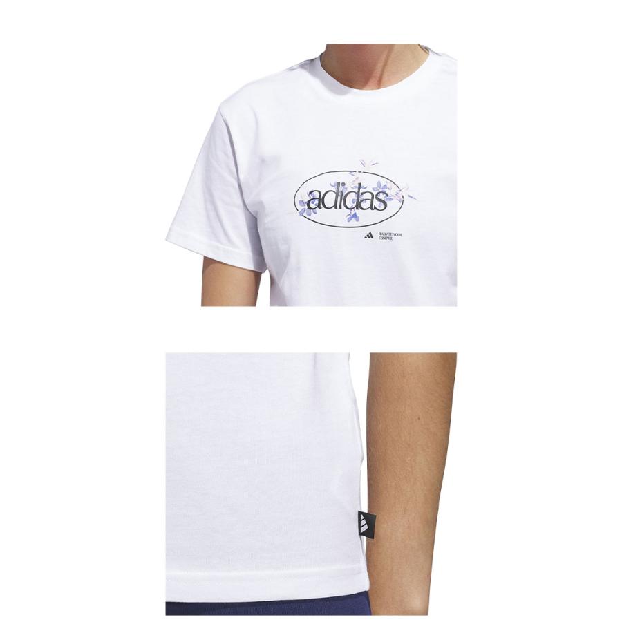 adidas（アディダス） 半袖Tシャツ レディース ADIDAS KSJ16 ホワイト