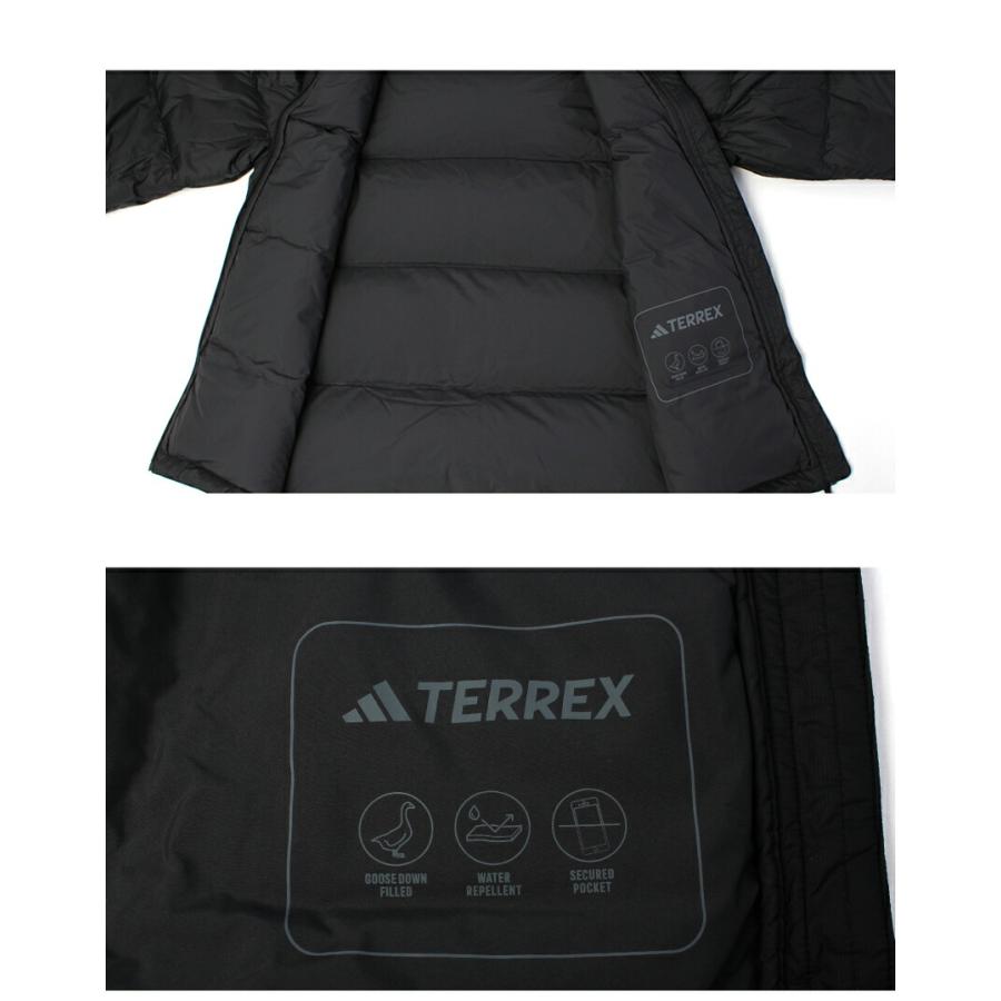 【新品タグ付】adidas アディダス　ダウンジャケット　XL ブラック adidas（アディダス） ダウンコート ダウンジャケット Essentials