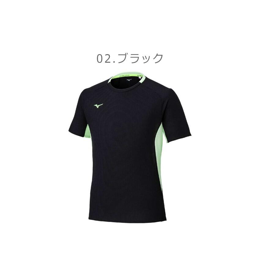 MIZUNO（ミズノ） 半袖Tシャツ メンズ MIZUNO 32MAC021 グレー