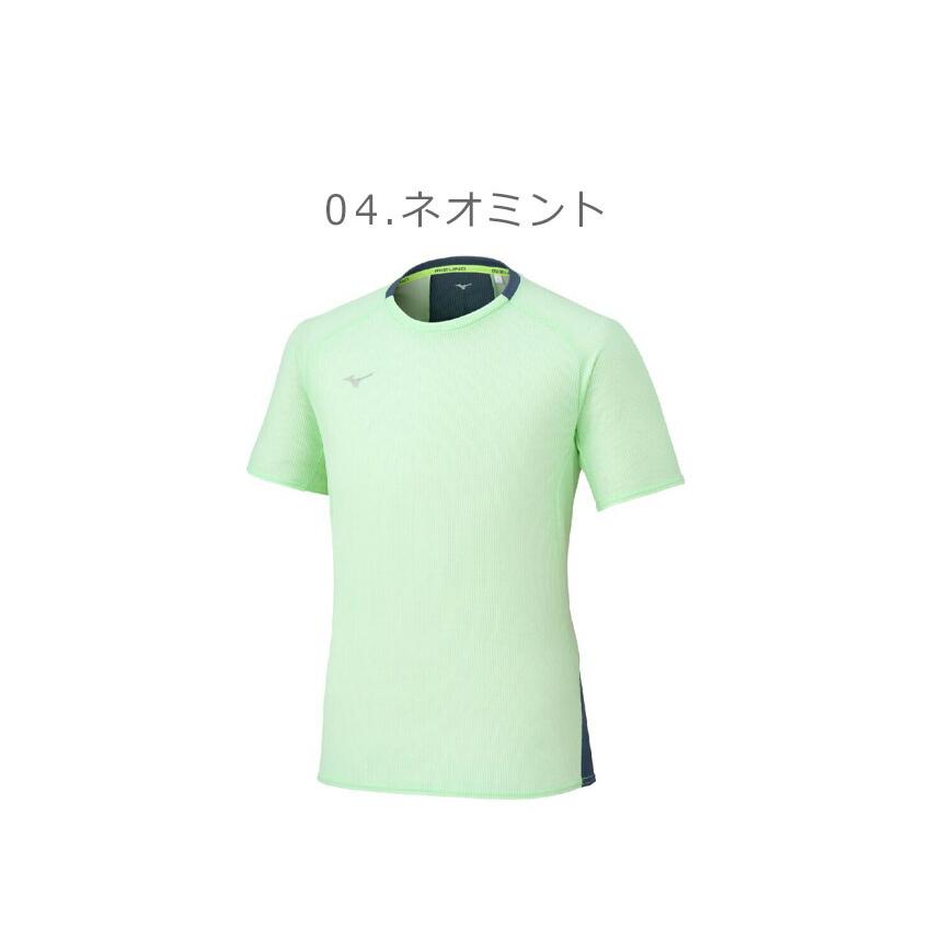MIZUNO（ミズノ） 半袖Tシャツ メンズ MIZUNO 32MAC021 グレー